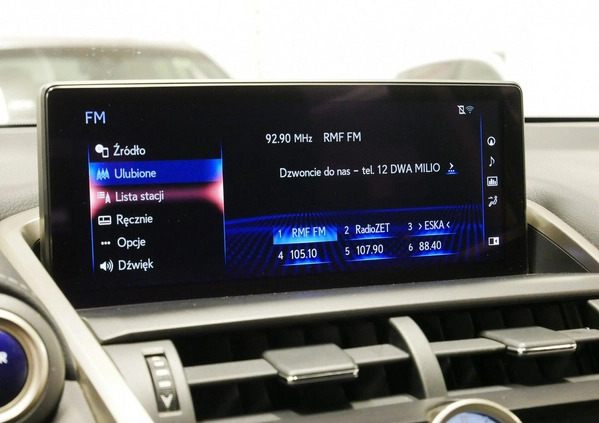 Lexus NX cena 139900 przebieg: 40000, rok produkcji 2021 z Lubomierz małe 781